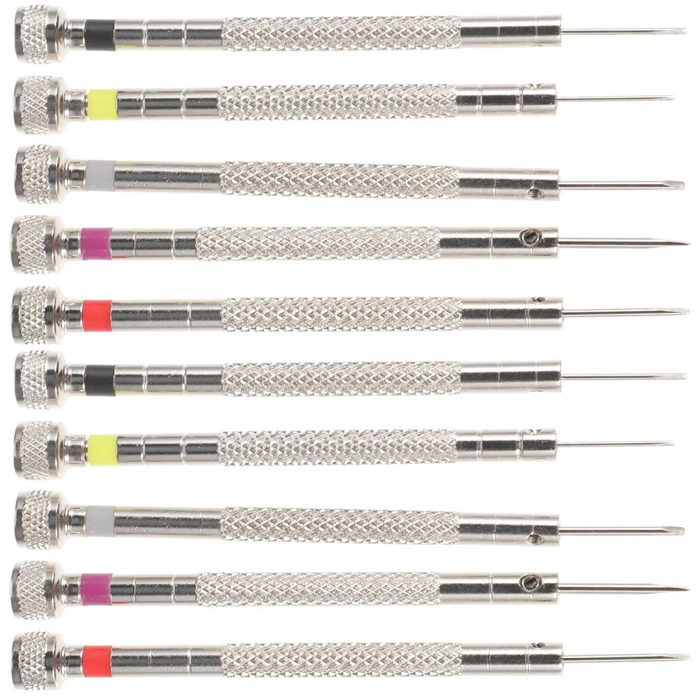 Flat Screwdriver Set Watch Repair Tools Glasses Repairing Kit Adjust