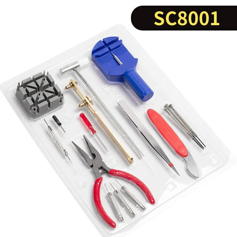Watch Opener Remover Spring Bar Repair Tool Kit Pry Screwdriver Clock Part Tools