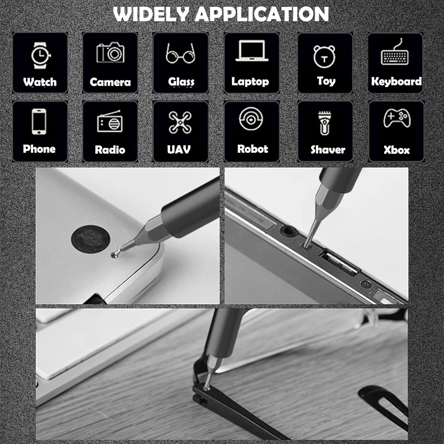 Precision Screwdriver Set, 27 in 1 Small Screwdriver Set Magnetic, Mini S2 Steel