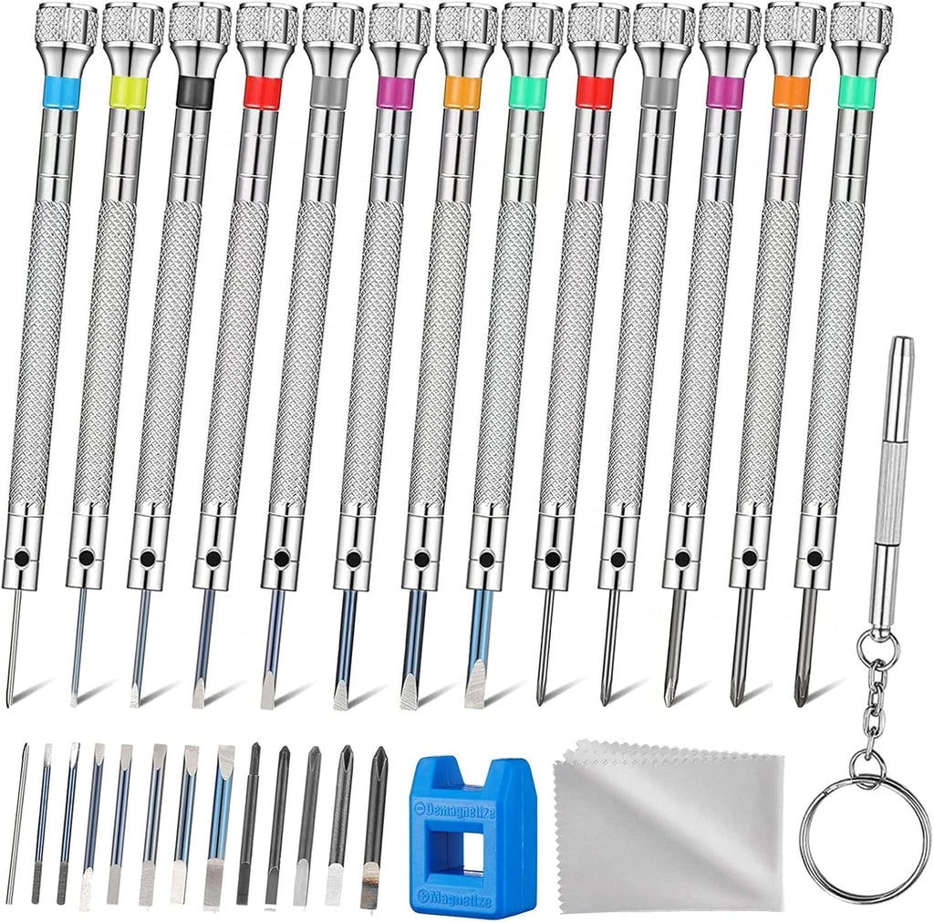 13PCS Professional Watch Screwdriver Set,  Micro Precision Glasses Repai
