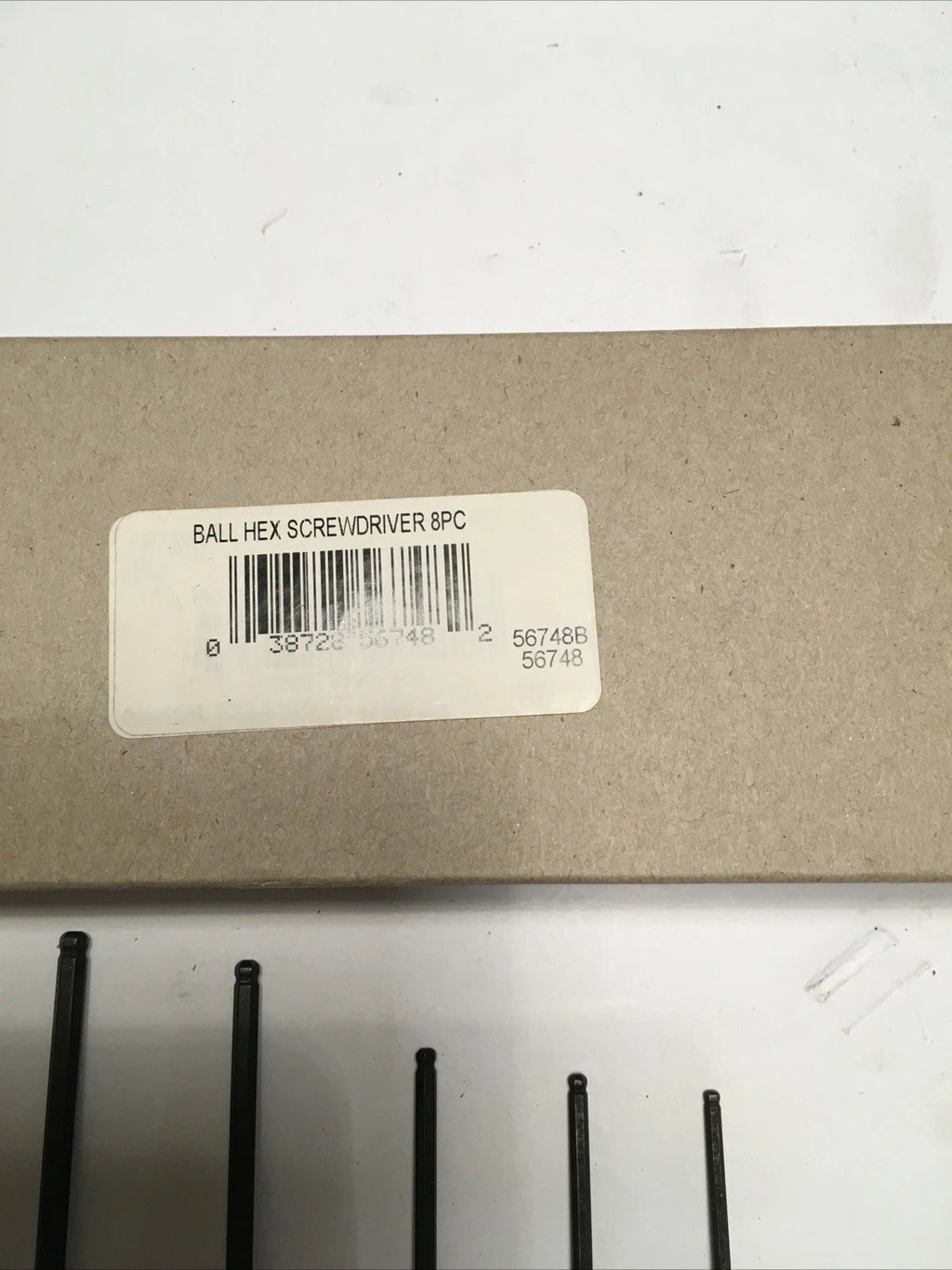General Tool 8 Piece Ball Hex Precision Screwdriver Set NIB!!