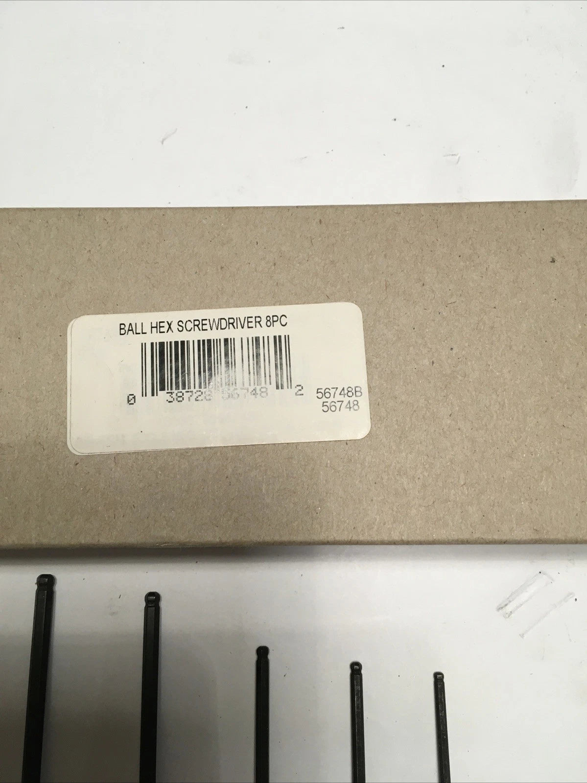 General Tool 8 Piece Ball Hex Precision Screwdriver Set NIB!!