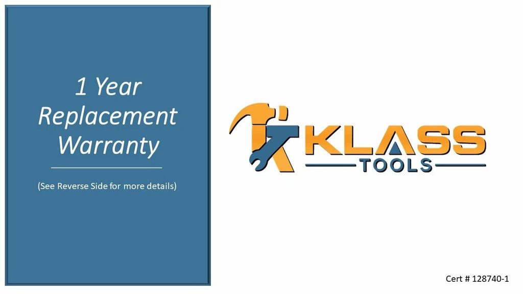 3 Piece Set of Long Screw Drivers with Carbon Tips by KlassTools