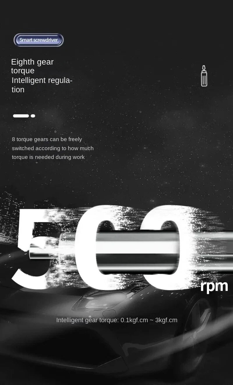 Automatic Screwdriver Set/Inteligent Power Off Brake Electric Screwdriver Set