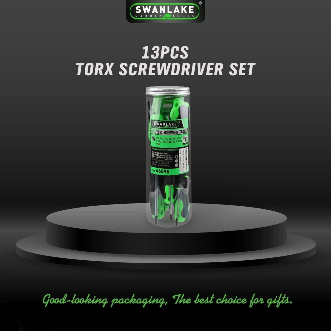 Ergonomic 13-Piece Torx Screwdriver Set with Magnetic Tips for Easy Assembly