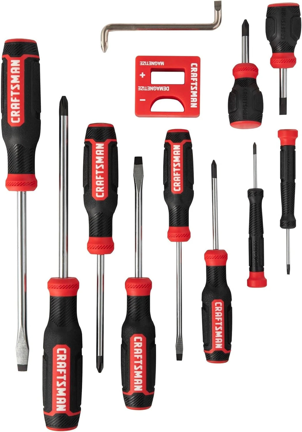 Screwdriver Set, Bi-Material, 12 Piece (CMHT65071N)