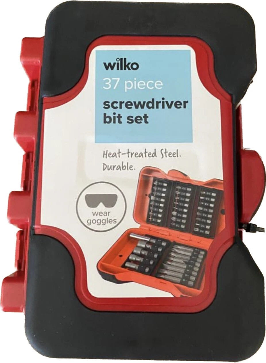 wilko 37 piece screwdriver bit set
