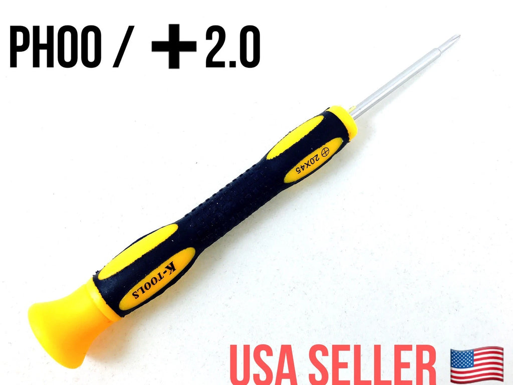 Best Philips Screwdriver Repair Tool PH00 Cross +2.0 #00 for car key Fob Battery