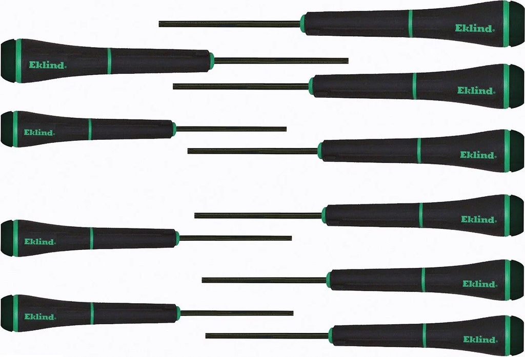Cushion Grip 10pc TORX Star Screwdriver Set T3-T20 - Professional Quality