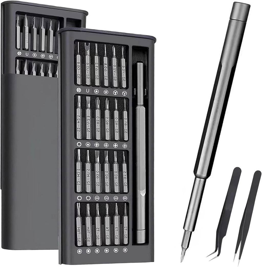 Precision Screwdriver Set, 27 in 1 Small Screwdriver Set Magnetic, Mini S2 Steel