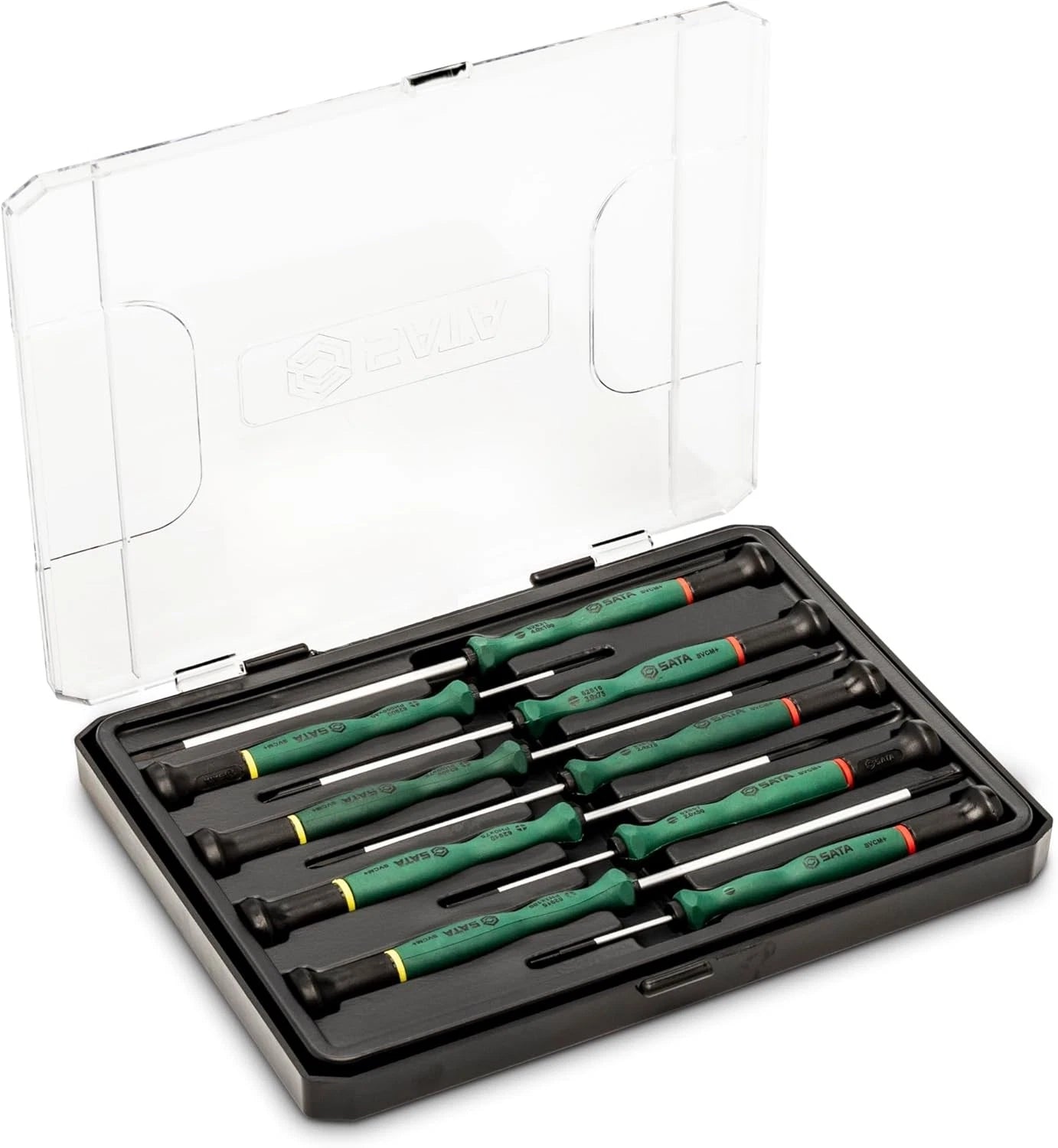 SATA 9-Piece Precision Screwdriver Set - ST09316SJ Black
