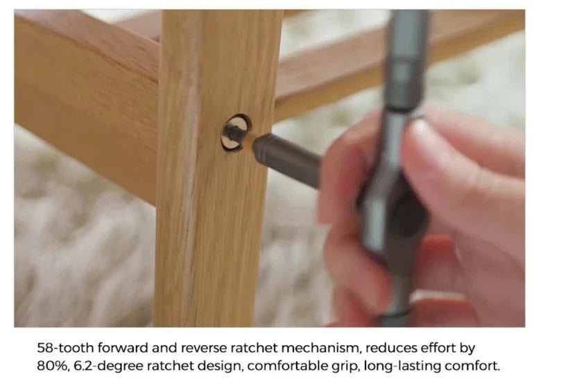 42-in-1 Precision Ratchet Screwdriver Set Portable Hand Tool Multifunctional