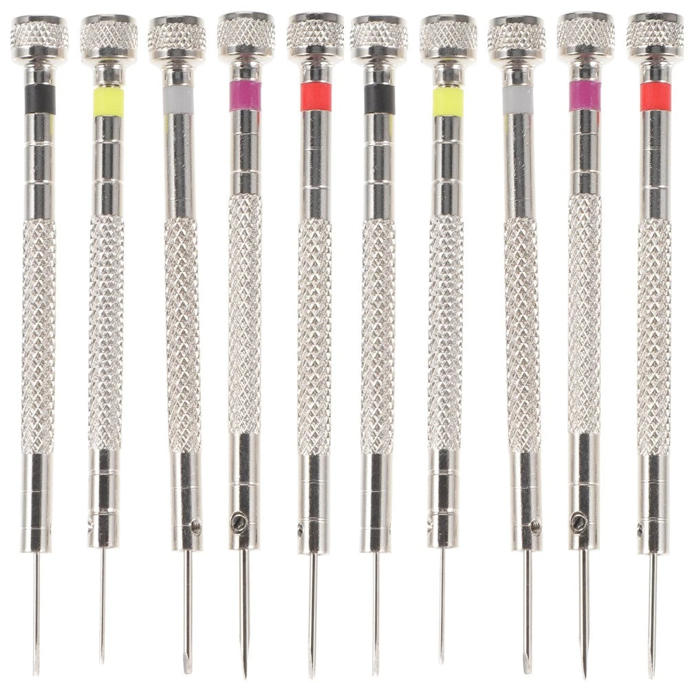 Flat Screwdriver Set Watch Repair Tools Glasses Repairing Kit Adjust