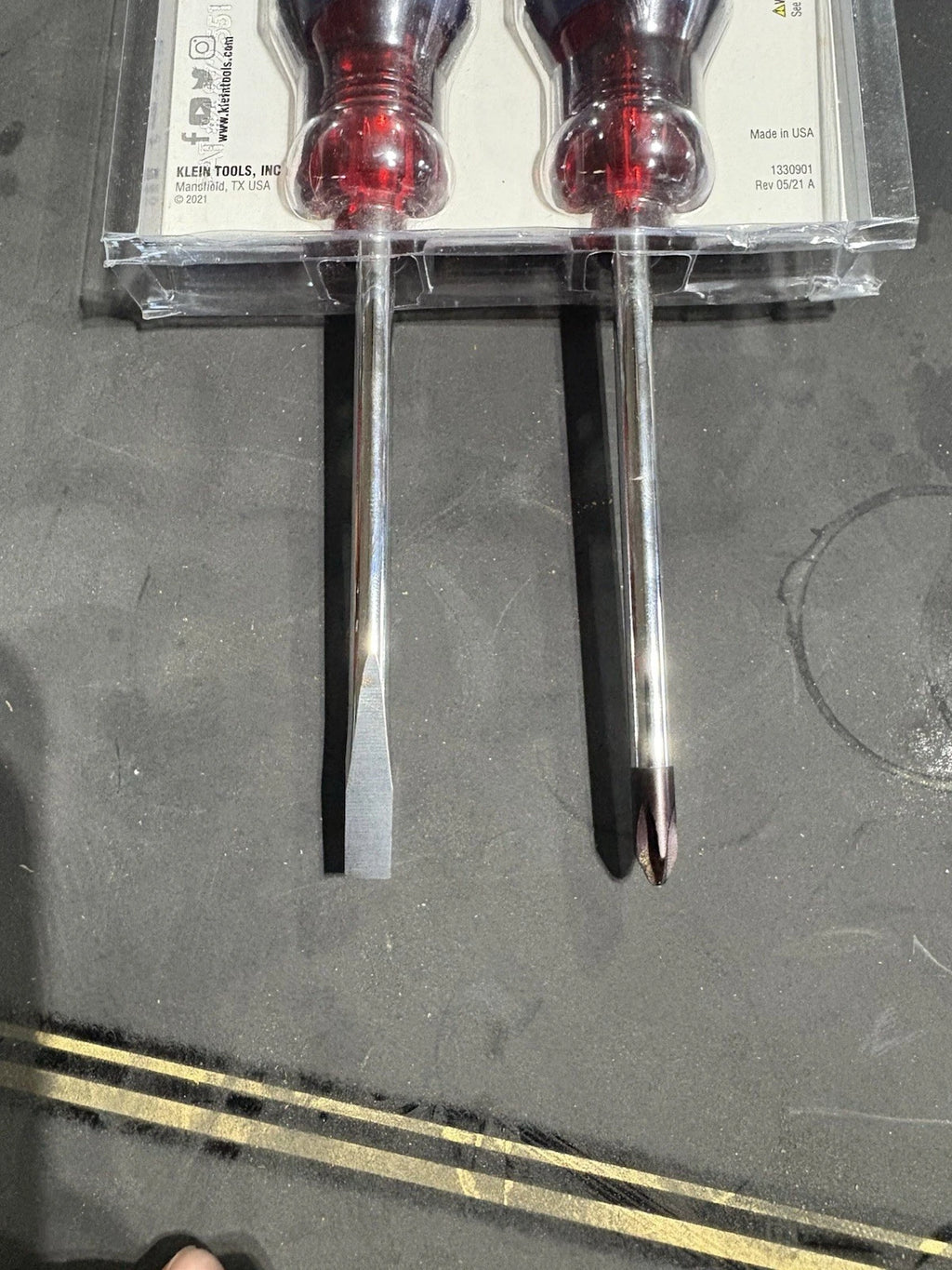 Klein 85442RWB American Legacy 2-Piece Screwdriver Set