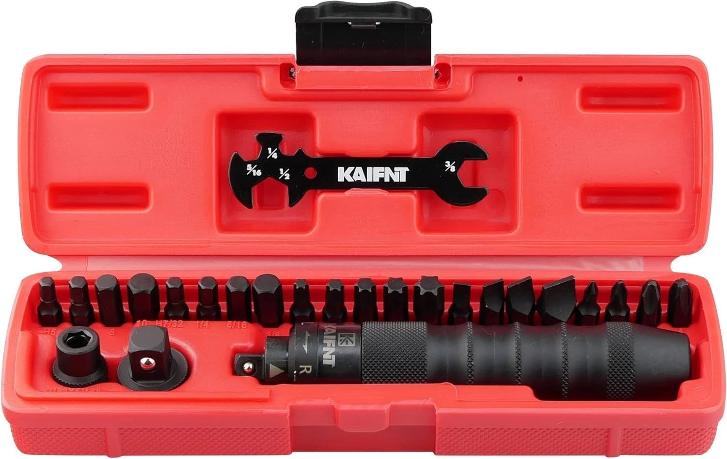 K504 Heavy Duty Manual Impact Driver Set 3/8-Inch 1/2-Inch 25-Piece