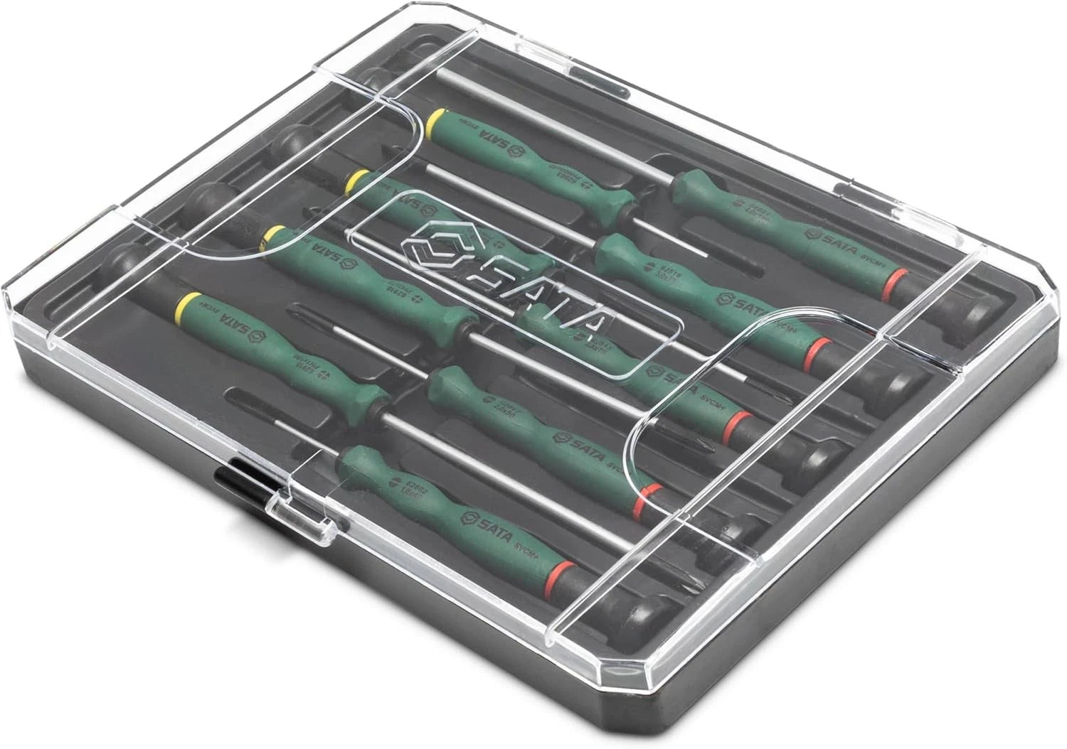 SATA 9-Piece Precision Screwdriver Set - ST09316SJ Black