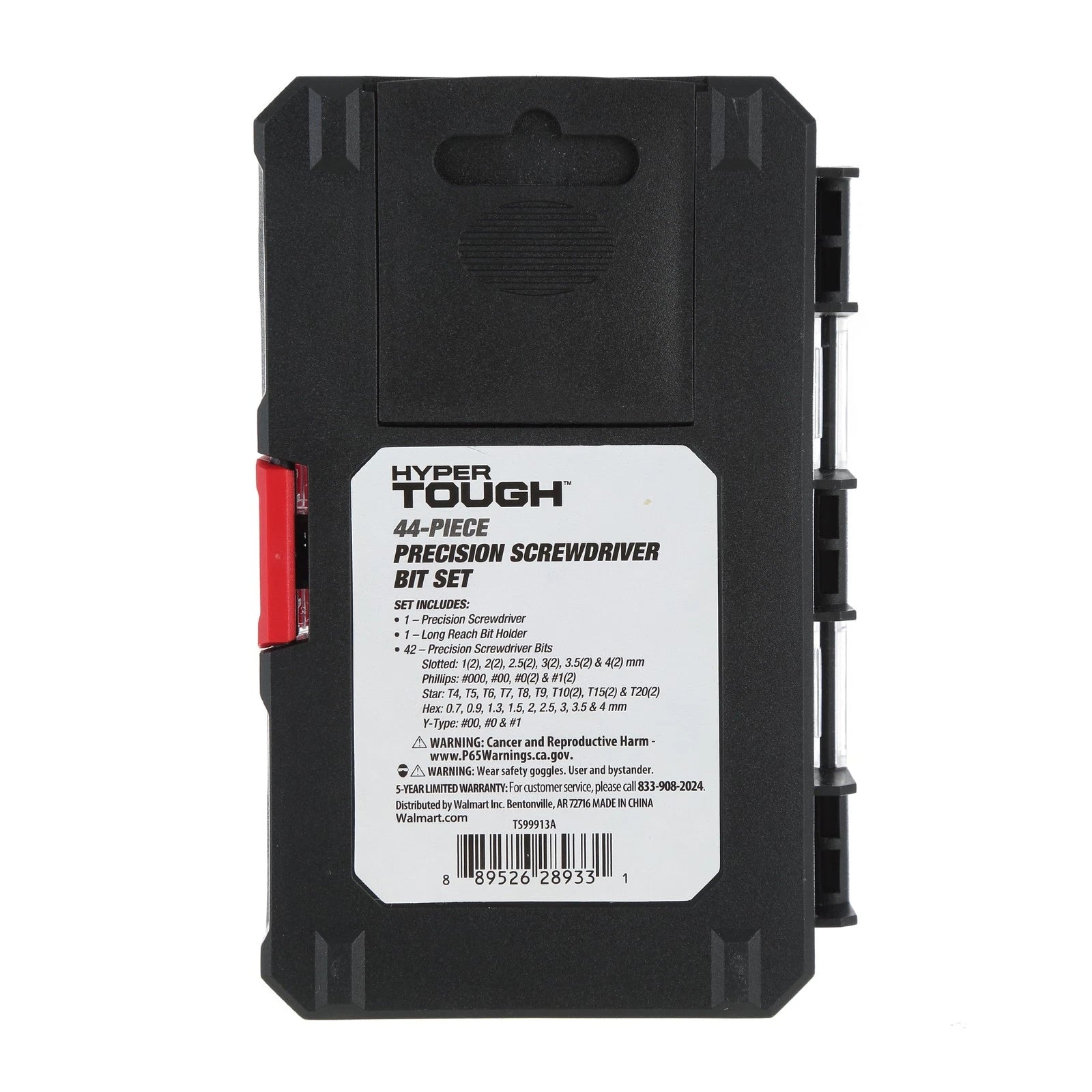 Hyper Tough Ht 44pc Precision Screwdriver Bits Set