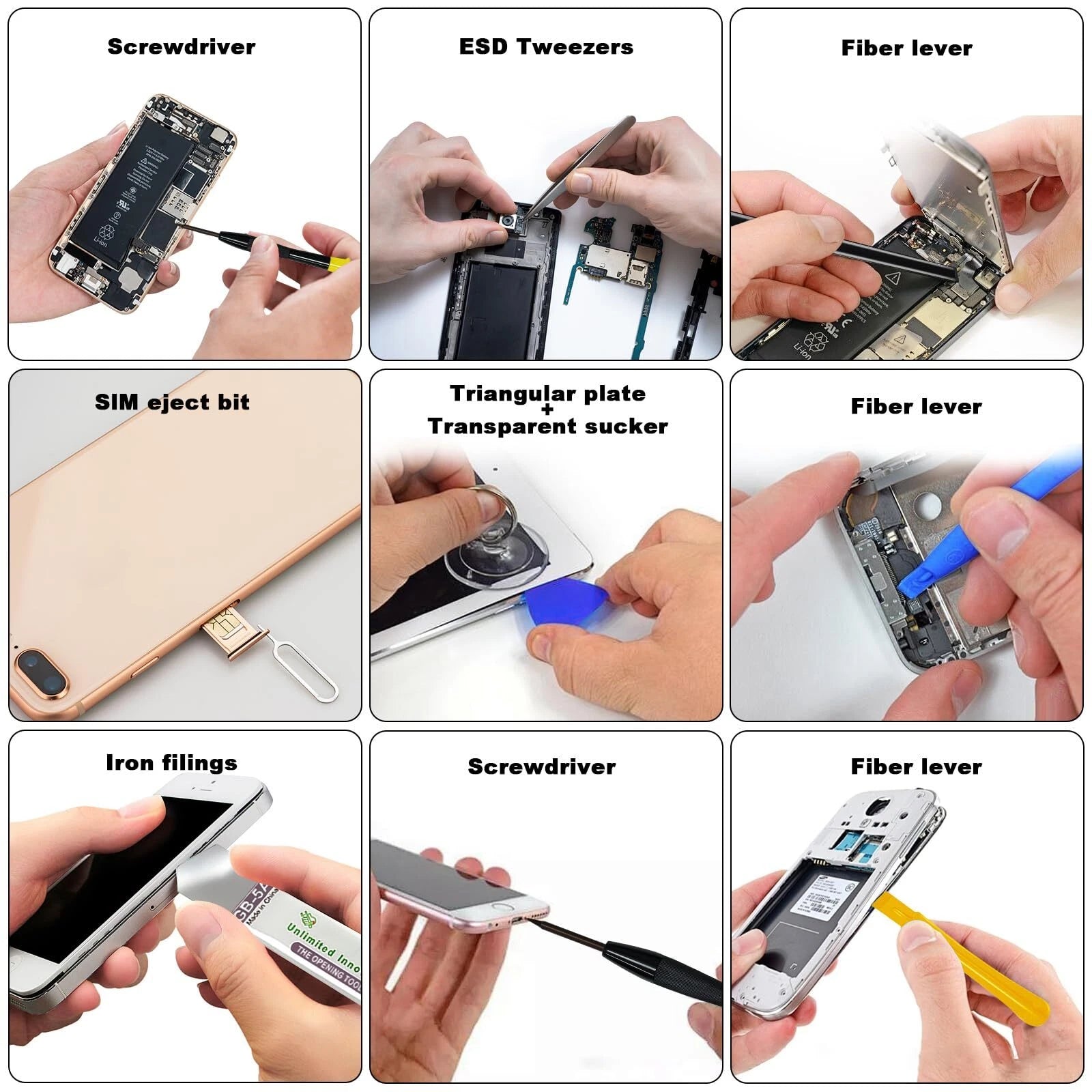 General Opening Repair Tool Kit Screwdriver Set PC Cell Phone Electronics Laptop