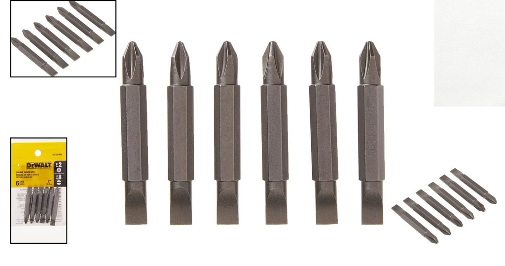 6-Pack Screwdriver Bits: Enhanced Torque & Durability for Professionals