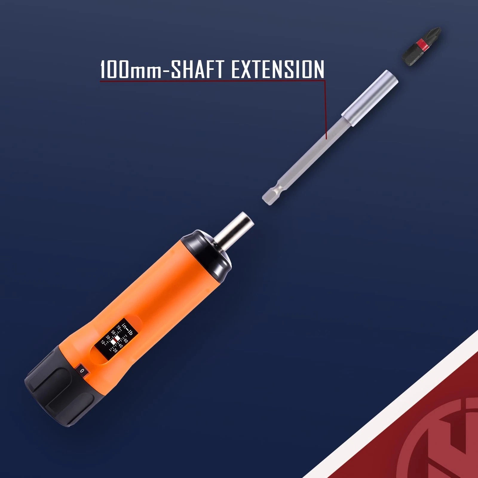 Torque Screwdriver Wrench Driver Set 10-70 Inch Pounds lbs for Maintenance with