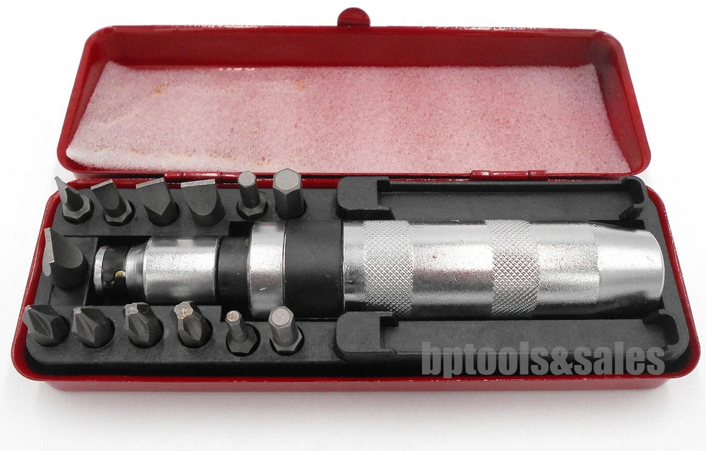 14pc 3/8" DR. Impact Driver Set Heavy Duty Screw Remover Tightener Reversible