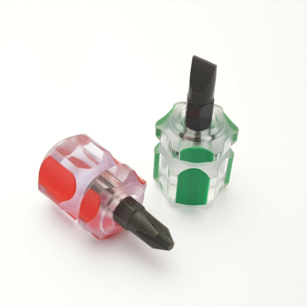 Mini Screwdriver Set Micro Miniature PH2 Bit 6mm Flathead Screwdrivers Hand Tool