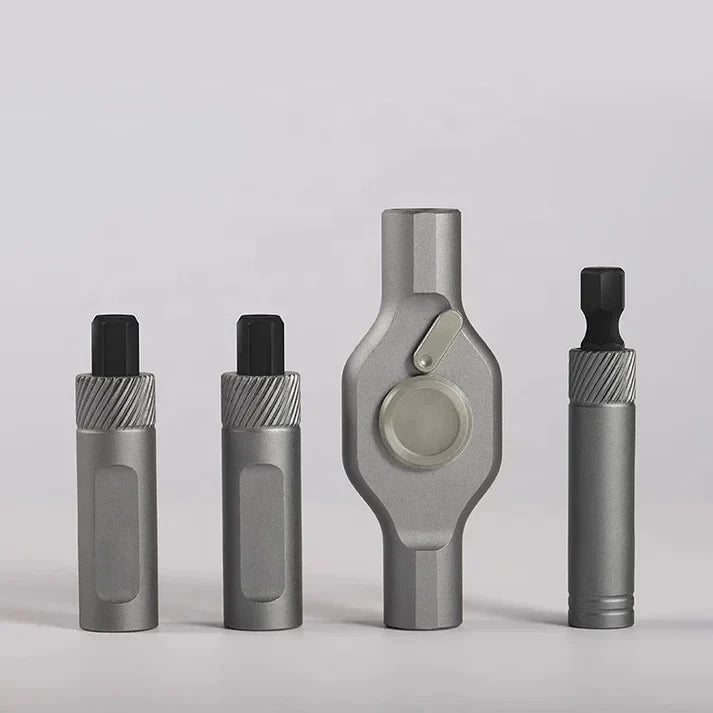 24 in 1 Screwdriver Set Ratchet Wrench Screw Driver Kit S2 Magnetic Bits