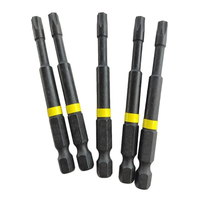 Driver Bit Tool Set 10Pcs High Adhesion for Secure Screwing Screwdriver