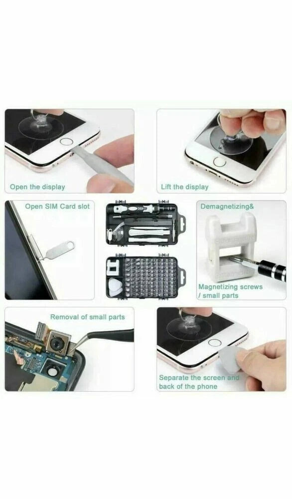 GAMING Repair Tool screwdrivers Kit 117 Tools for VIDEO GAME Consoles Controller