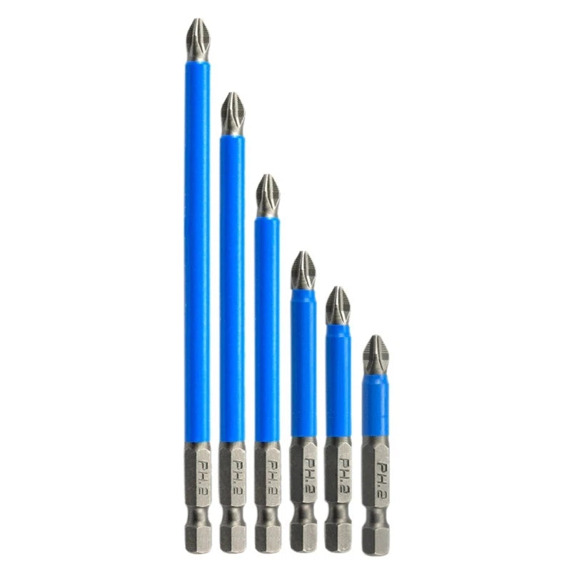 6 pcs Tip for Power Screwdriver Drill Screwdriver Bit Set Workers Use
