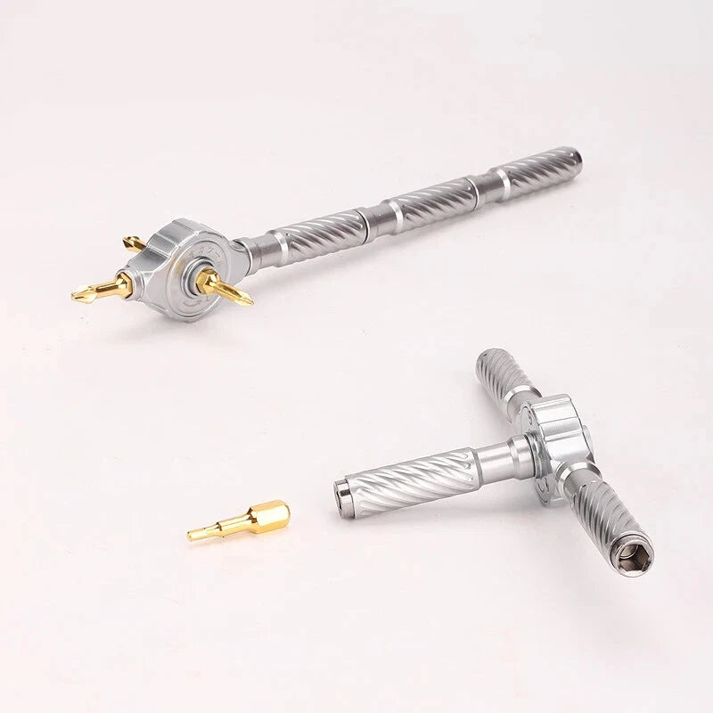 FO-9229 Ratchet Screwdriver Set 30pcs Cross U Hexagonal Hand Tools Right Angle