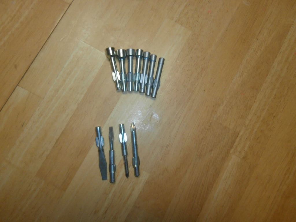 XCELITE 99PA50N 12PC STUBBY BLADE KIT,W/STORAGE POUCH,NEW