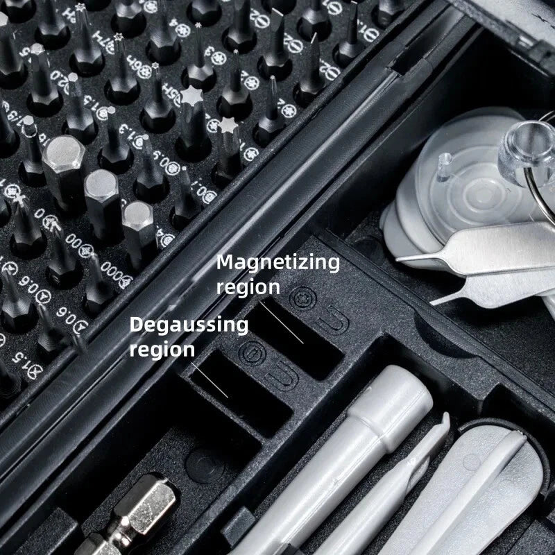 170 In1 Magnetic Screwdriver Bits Set Torx Phillips Screw Kit Electrical Wrench