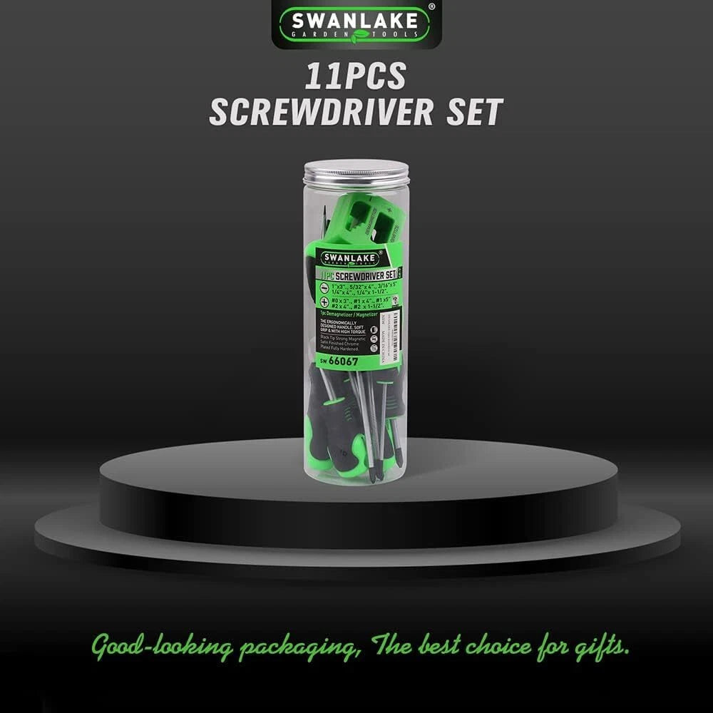 11 Pieces Magnetic Torx Screwdriver Set T5 to T40 Star Screwdrivers Steel