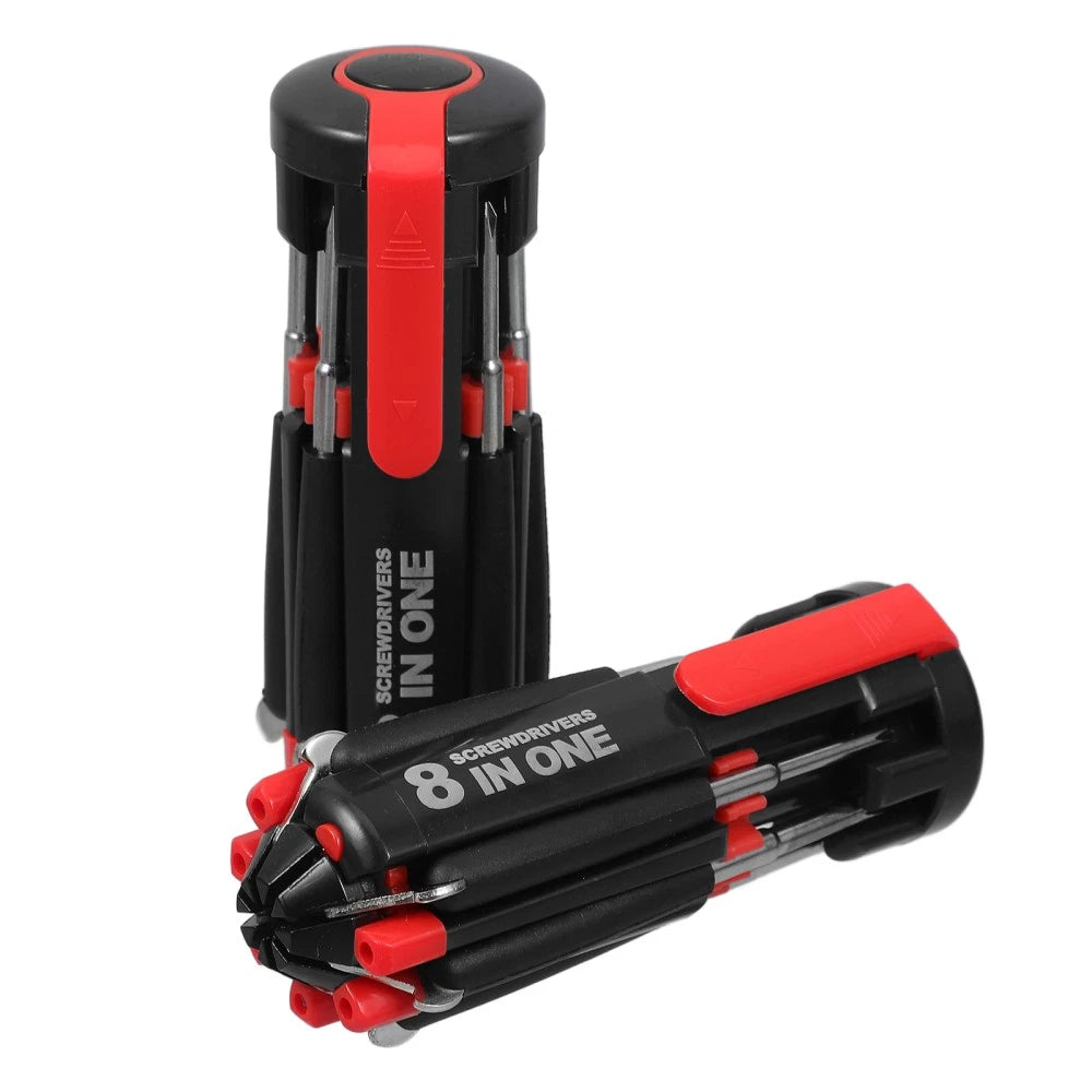 2Pcs Screwdirver Stubby Screwdriver Set Magnetic Screwdriver Set