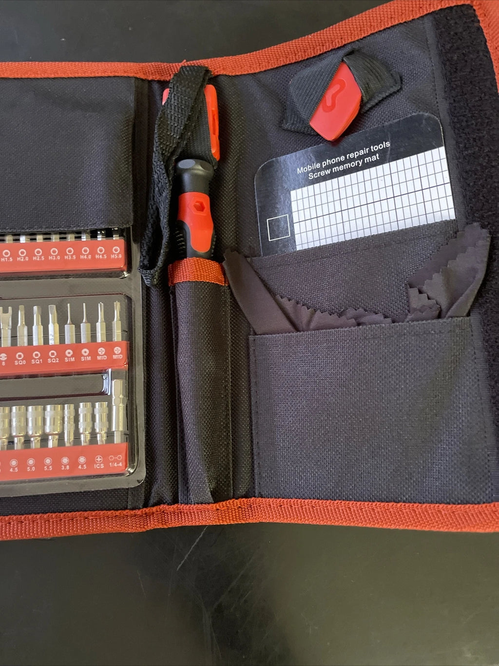142-Piece Precision Screwdriver Set with 120 Bits - Magnetic Repair Tool Kit