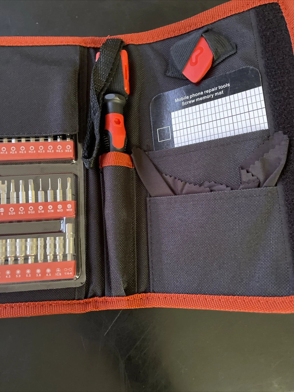 142-Piece Precision Screwdriver Set with 120 Bits - Magnetic Repair Tool Kit