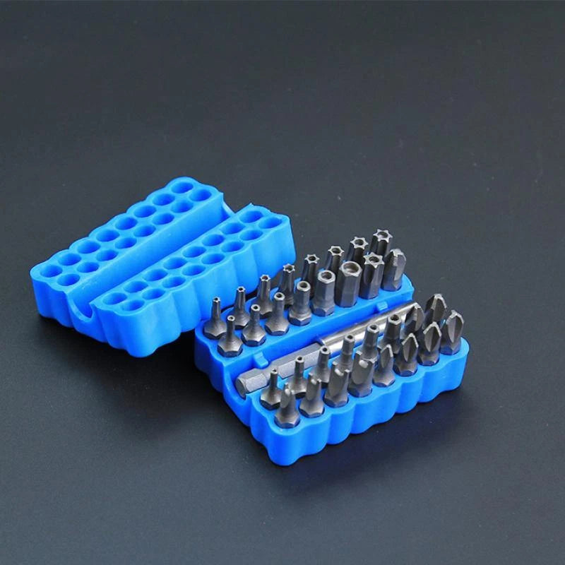 33PCS Screwdriver Bit Set With 1/4 Extension Bit Holder For Hex Heads