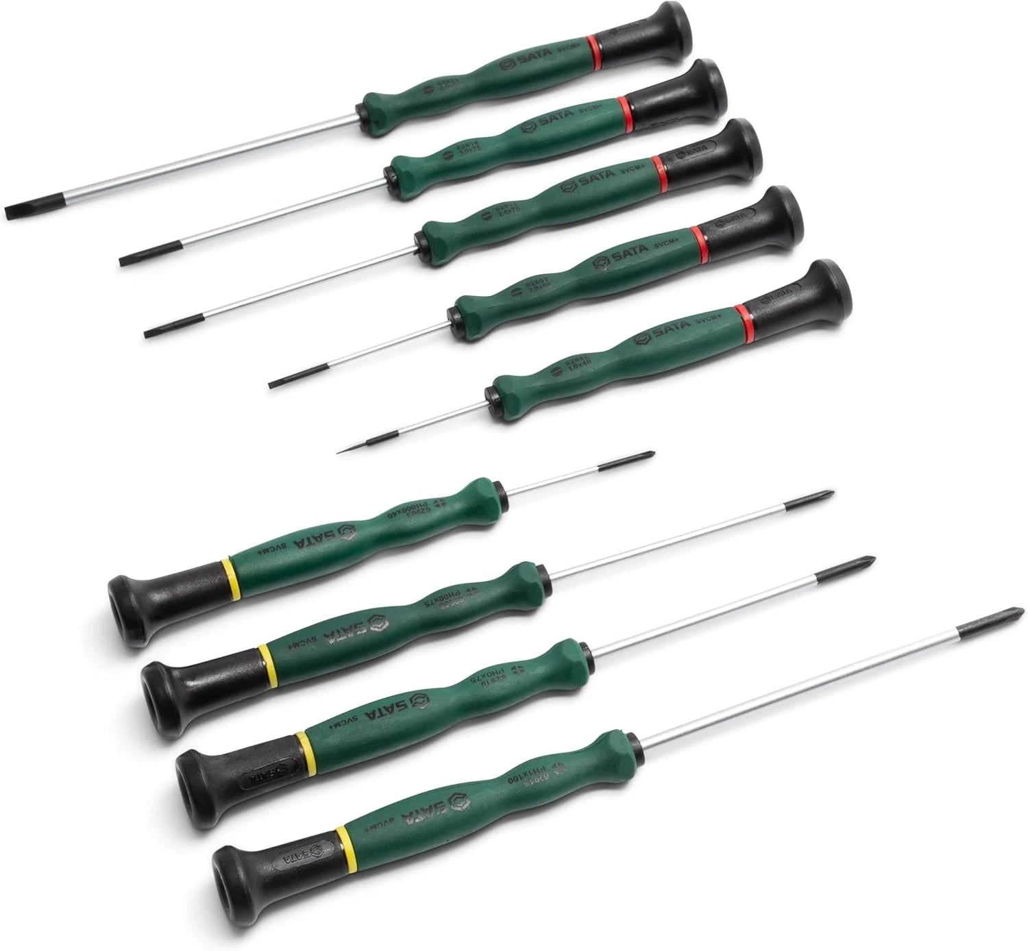 SATA 9-Piece Precision Screwdriver Set - ST09316SJ Black