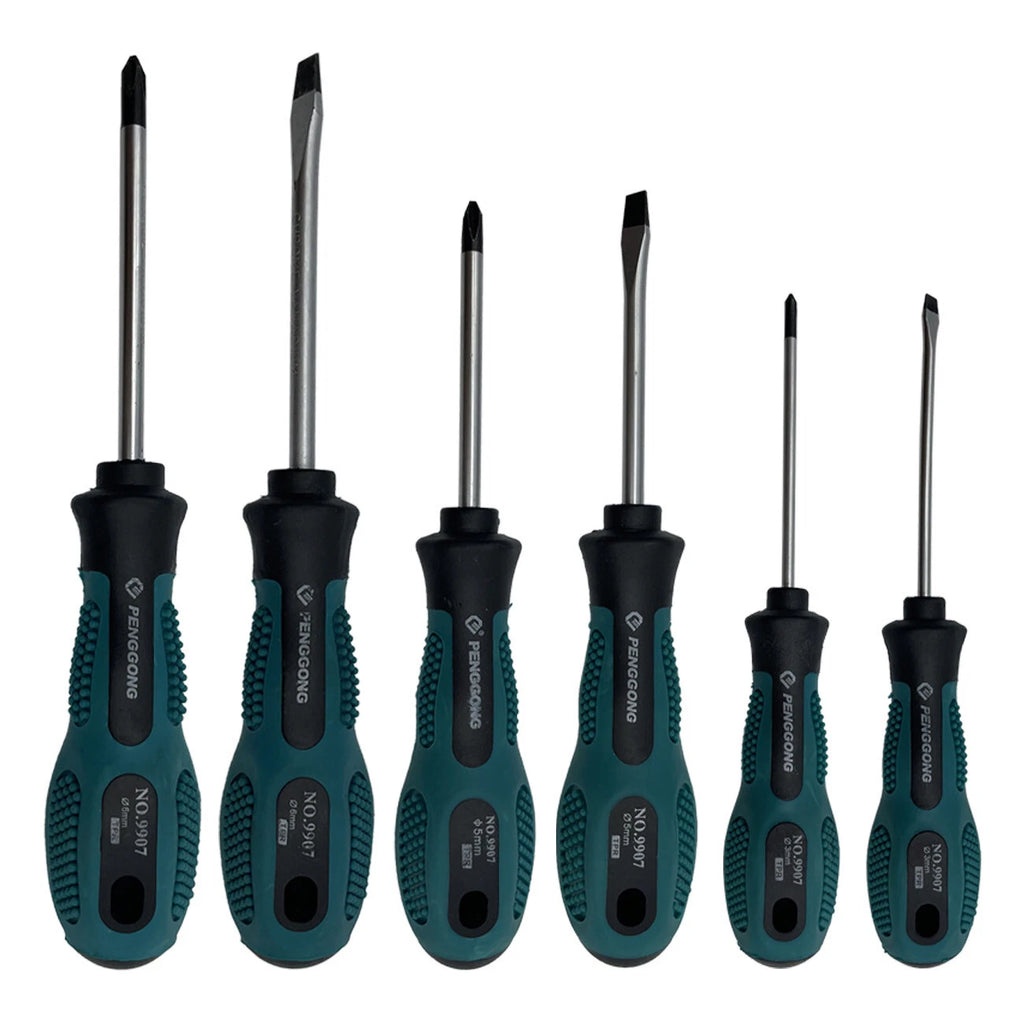 6pcs Screwdriver set Repair Tool Magnetic Phillips / Slotted Muti-Purpose hand t