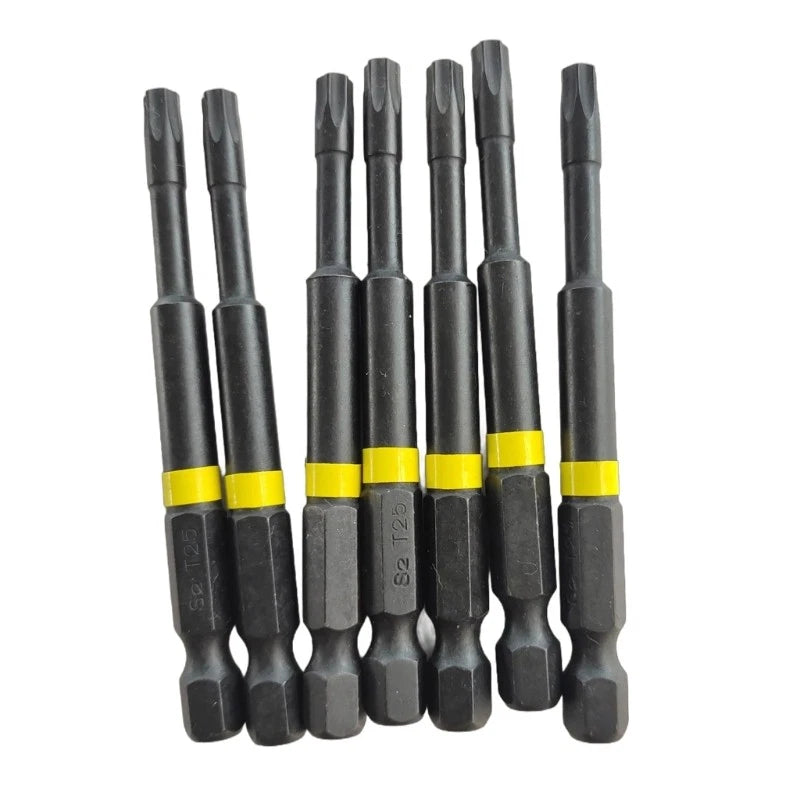 Driver Bit Tool Set 10Pcs High Adhesion for Secure Screwing Screwdriver