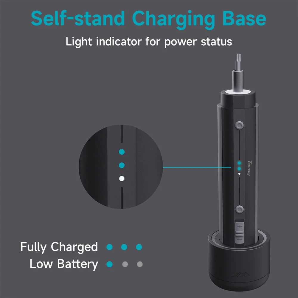 38-in-1 Multi-Function 4N.m Torque 3.6V Electric Screwdriver Set 220RPM E0