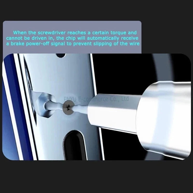 Automatic Screwdriver Set/Inteligent Power Off Brake Electric Screwdriver Set