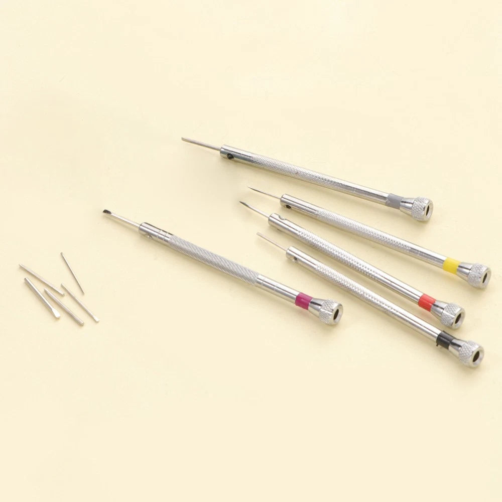 5 Pcs Small Screwdriver Set Eyeglass Repair Watch Eyeglasses Kit