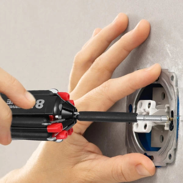 2Pcs Screwdirver Stubby Screwdriver Set Magnetic Screwdriver Set