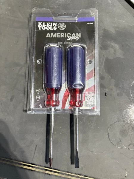 Klein 85442RWB American Legacy 2-Piece Screwdriver Set