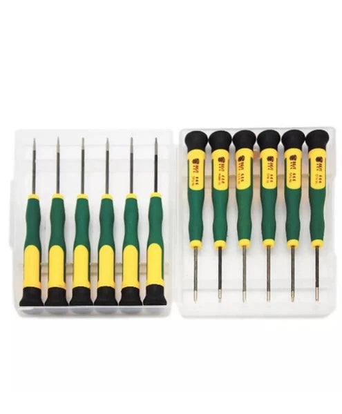 12PCS Screwdriver Tool Set With Torx T2 T3 T4 T5 T6 T8, Pentalobe 0.8 1.2 P5 P2