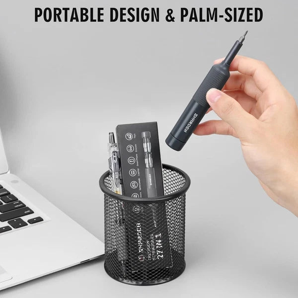 Sharden 27-in-1 Precision Screwdriver Set Multi Bit Small Screwdriver Magnetic M