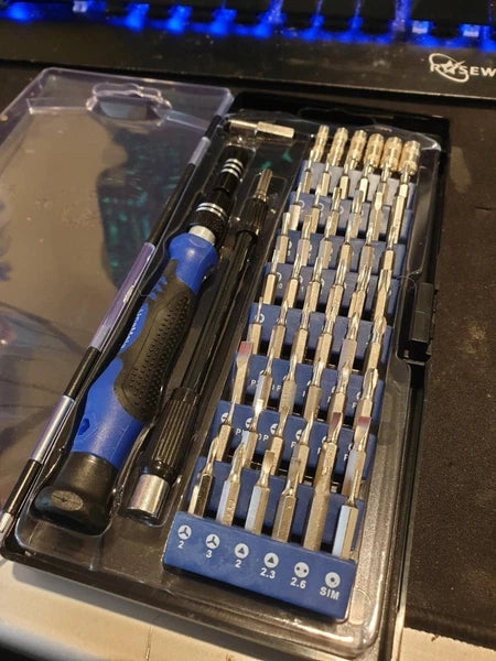 UnaMela Electronics Precision Screwdriver Set: 61 in 1 Small Magnetic Repair Too