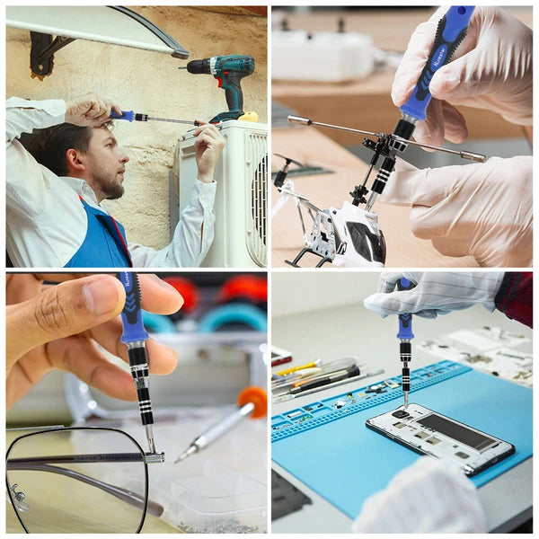 142 in 1 Hunkstar Precision Screwdriver Set for PC Phone Electronics Repair Tool